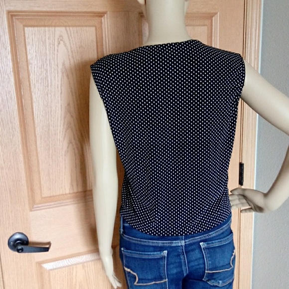 U.S.WEAR BLACK TOP POLKA STRETCHY SIZE L - Picture 5 of 8